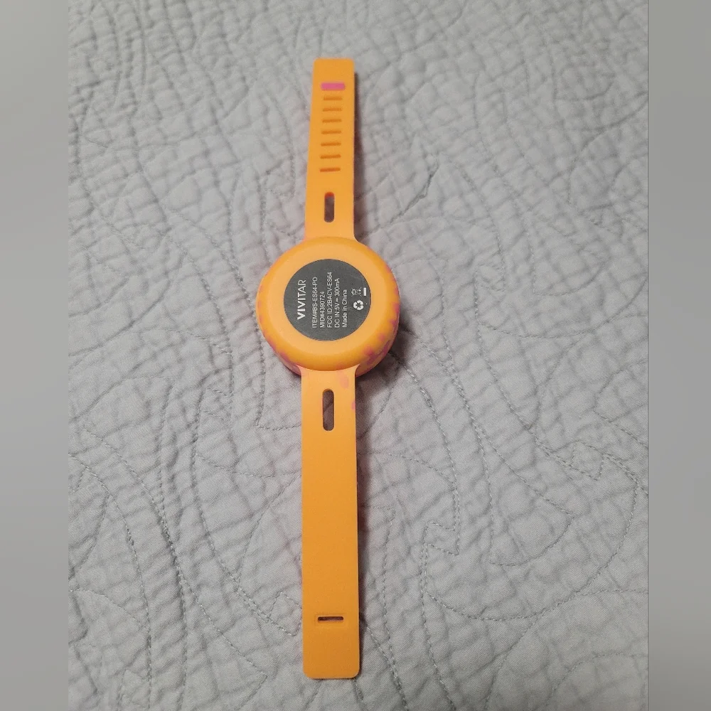Pink and Orange Wearable Speaker